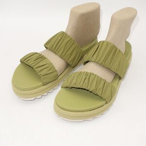 NEW Sorel Roaming Two Strap Slide Sandals Women’s Size 9.5 Olive Green